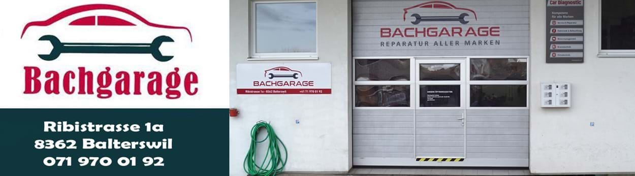 Die Bachgarage ist neu an der Ribistrasse 1a in Balterswil für Sie da – in den Räumlichkeiten der ehemaligen Garage Slanina. Wir führen Reparaturen, Service- und Wartungsarbeiten an Fahrzeugen aller Marken professionell, zuverlässig und zu fairen Preisen durch. Bei uns steht Qualität, persönliche Beratung und Kundenzufriedenheit an erster Stelle.